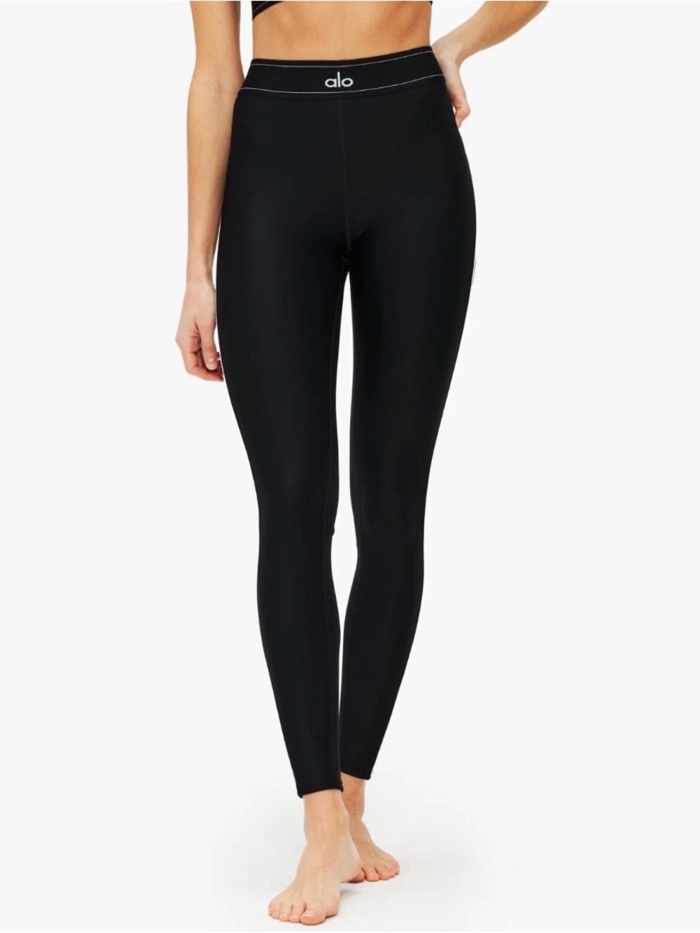 ALO Yoga Black High-Rise Performance Leggings